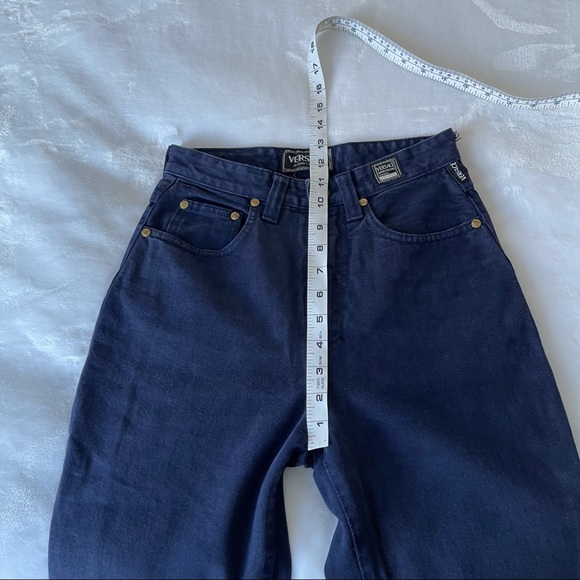 Versace vintage high waist jeans sz 26 - Picture 9 of 10
